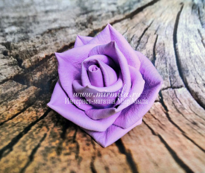 3D Форма силиконовая "Роза Purple"