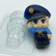 Пластиковая форма "Малыш / Полицейский"