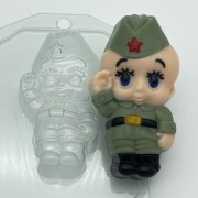 Пластиковая форма "Малыш / Солдат"