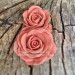 3D Форма силиконовая "Восьмерка из роз" (предварительный заказ)