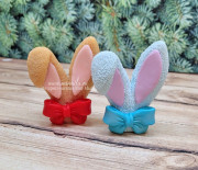 3D Форма силиконовая "Уши кролика букетные" (предварительный заказ)