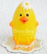 3D форма силиконовая "Яйцо-цыпленок"
